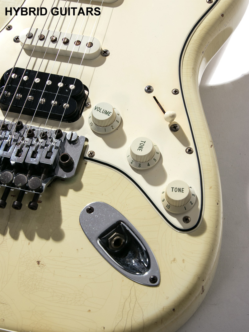 Fender Custom Shop 1969 Stratocaster Cunetto Relic White Blonde John Cruz 10
