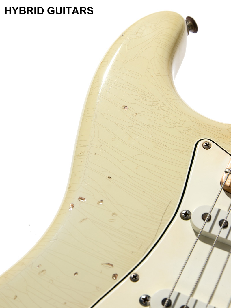 Fender Custom Shop 1969 Stratocaster Cunetto Relic White Blonde John Cruz 11