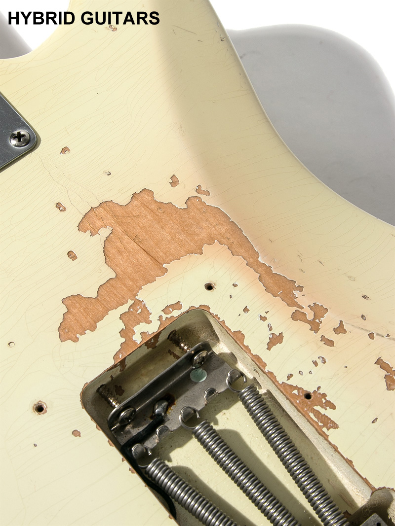 Fender Custom Shop 1969 Stratocaster Cunetto Relic White Blonde John Cruz 14
