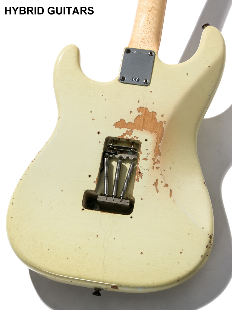 Fender Custom Shop 1969 Stratocaster Cunetto Relic White Blonde John Cruz 4