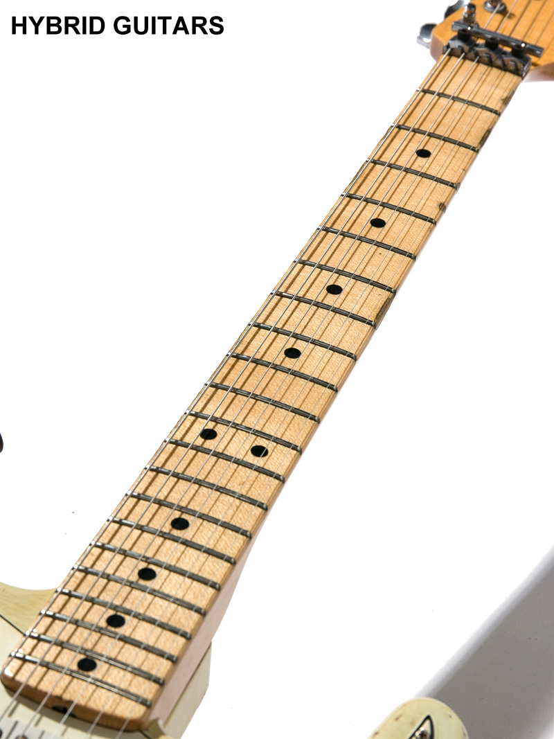 Fender Custom Shop 1969 Stratocaster Cunetto Relic White Blonde John Cruz 7