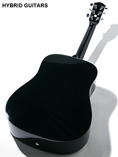 Fender Acoustics CD-60S Dreadnought Black 2019 全体裏面 サムネイル
