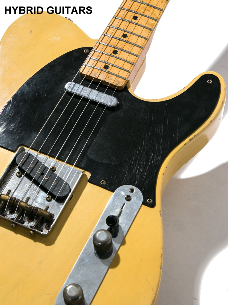 Fender Custom Shop Nocaster Cunetto Relic Butter Scotch Blonde 1995 9