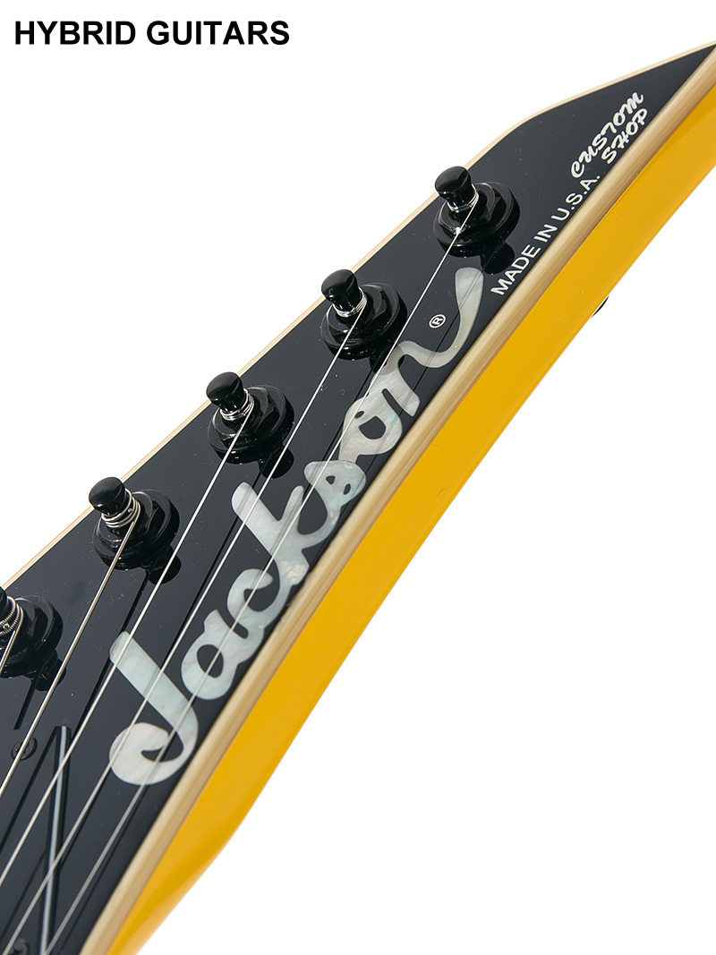 Jackson Custom Shop SL2 Graffiti Yellow 2019 11