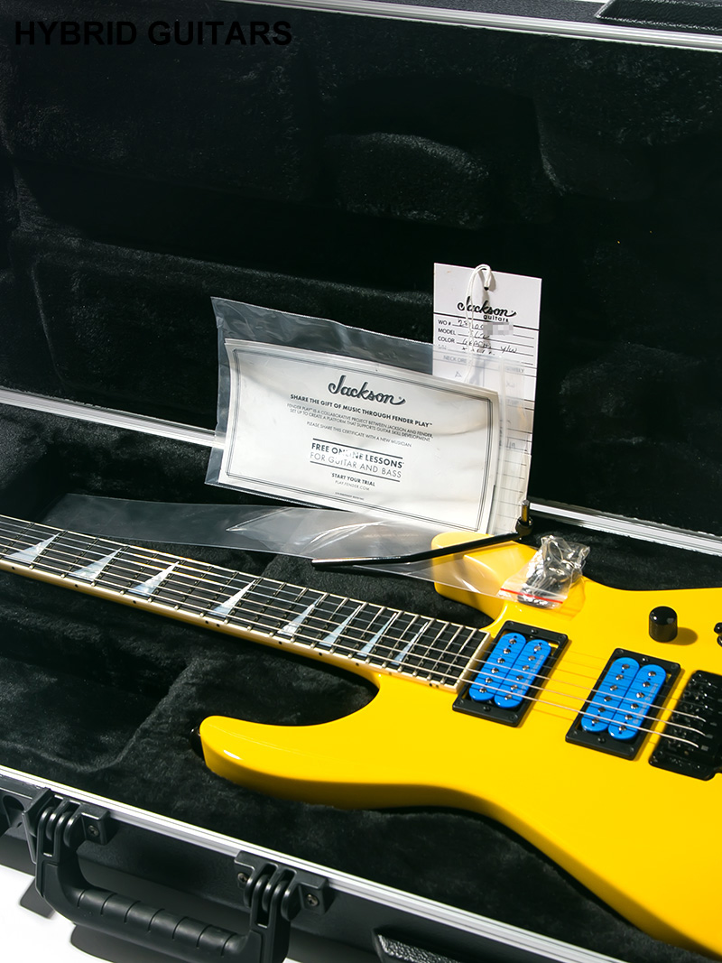 Jackson Custom Shop SL2 Graffiti Yellow 2019 14