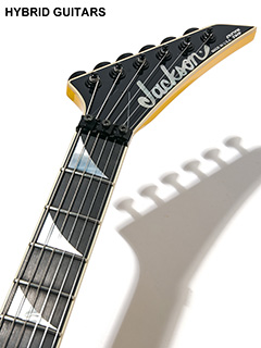 Jackson Custom Shop SL2 Graffiti Yellow 2019 ヘッド正面 サムネイル