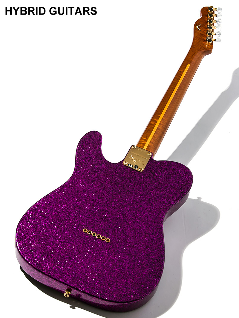 Fender Custom Shop Super Deluxe Custom Telecaster Magenta Sparkle 2019 2