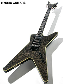 Dean Limited Edition Custom Run 8(DCR #8) ML Switchblade Trans Black 全体正面 サムネイル