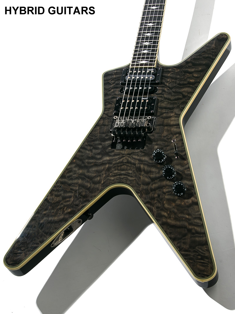 Dean Limited Edition Custom Run 8(DCR #8) ML Switchblade Trans Black 3