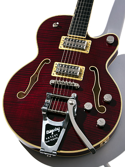 Gretsch G6659T Players Edition Broadkaster Jr. Center Block Single-Cut Dark Cherry Stain 2018