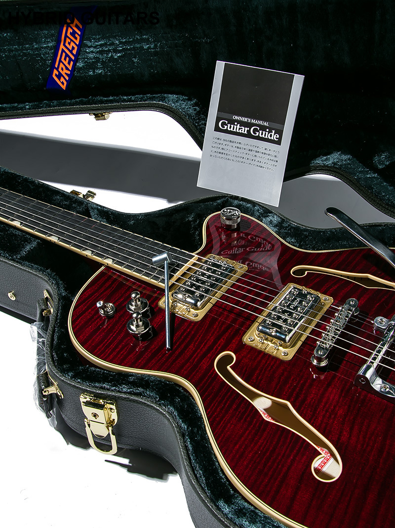 Gretsch G6659T Players Edition Broadkaster Jr. Center Block Single-Cut Dark Cherry Stain 2019 11