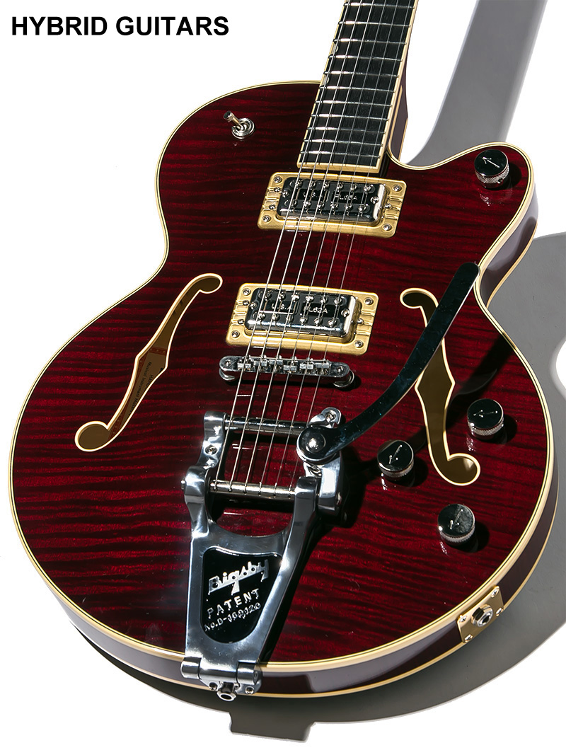 Gretsch G6659T Players Edition Broadkaster Jr. Center Block Single-Cut Dark Cherry Stain 2019 3