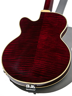 Gretsch G6659T Players Edition Broadkaster Jr. Center Block Single-Cut Dark Cherry Stain 2019 ボディー裏面 サムネイル