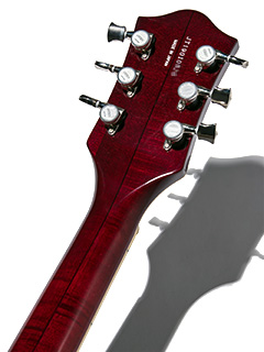Gretsch G6659T Players Edition Broadkaster Jr. Center Block Single-Cut Dark Cherry Stain 2019 ヘッド裏面 サムネイル