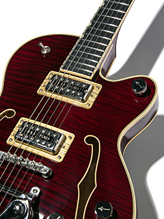 Gretsch G6659T Players Edition Broadkaster Jr. Center Block Single-Cut Dark Cherry Stain 2019 写真9 サムネイル