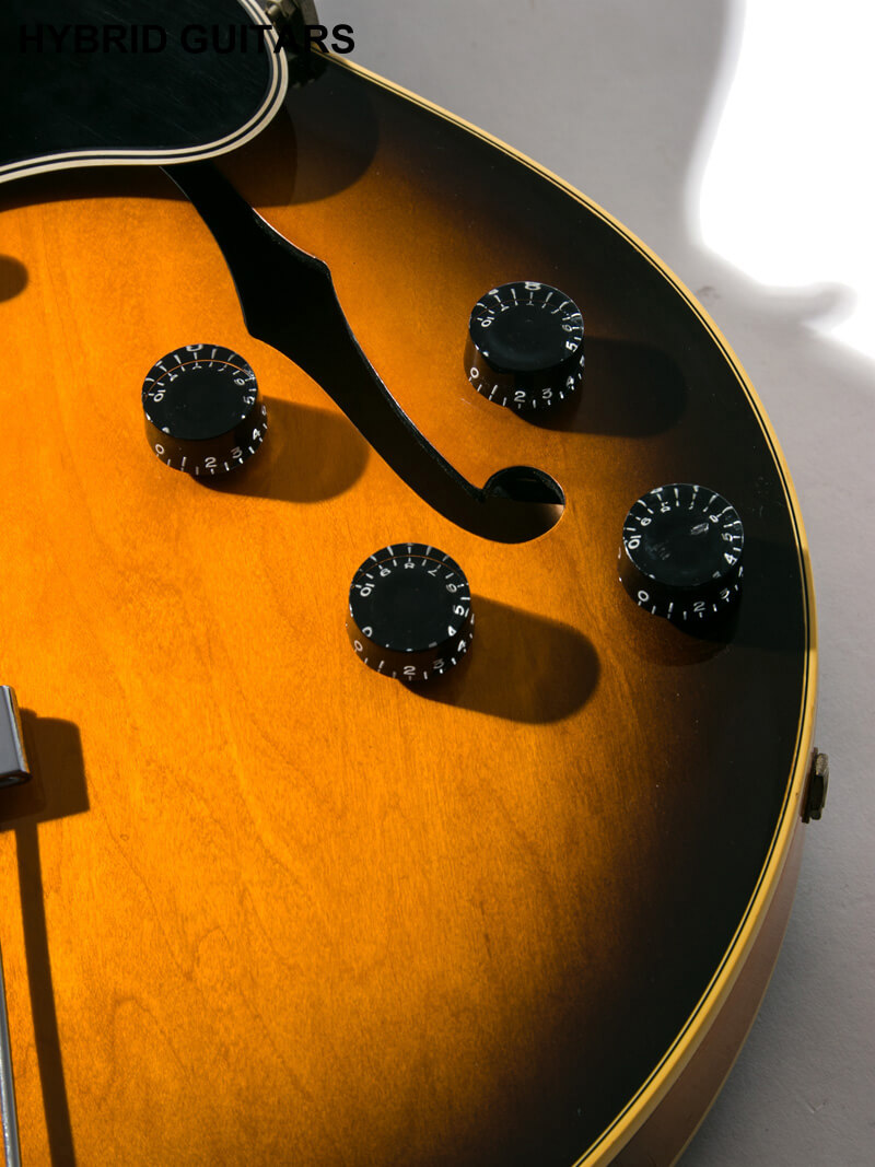 Gibson ES-135 Flame Neck Sunburst 1999 11