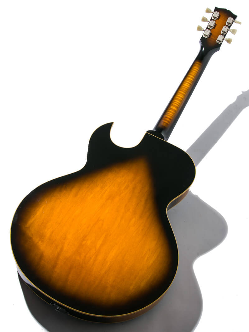 Gibson ES-135 Flame Neck Sunburst 1999 2