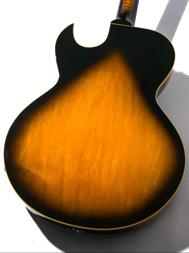 Gibson ES-135 Flame Neck Sunburst 1999 4