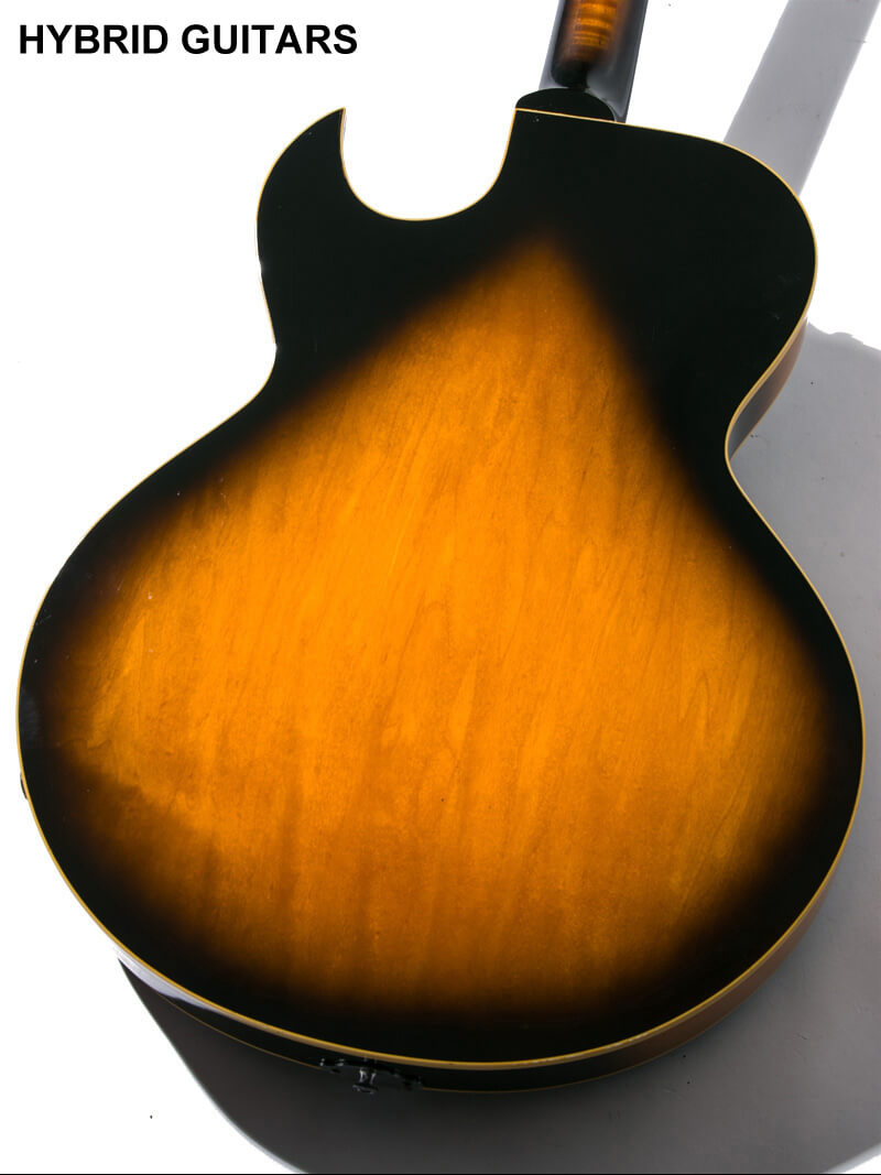 Gibson ES-135 Flame Neck Sunburst 1999 4