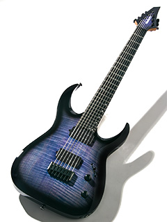 Jackson Pro Series Signature Misha Mansoor Juggernaut HT7 Ocean Burst 2017 全体正面 サムネイル