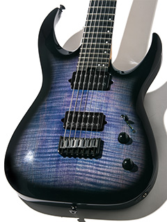 Jackson Pro Series Signature Misha Mansoor Juggernaut HT7 Ocean Burst 2017 ボディー正面 サムネイル