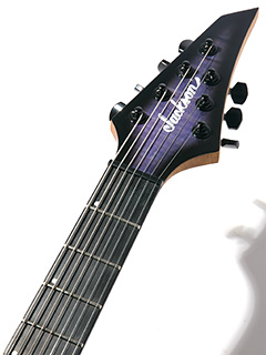 Jackson Pro Series Signature Misha Mansoor Juggernaut HT7 Ocean Burst 2017 ヘッド正面 サムネイル