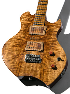 Canal Guitars NALU ボディー正面 サムネイル
