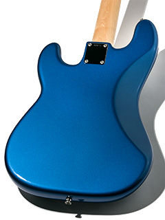 Freedom Custom Guitar Research Custom Order Retrospective PB 4st Lake Placid Blue ボディー裏面 サムネイル