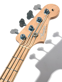 Freedom Custom Guitar Research Custom Order Retrospective PB 4st Lake Placid Blue ヘッド正面 サムネイル