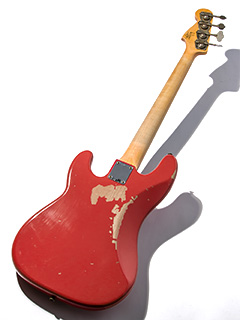 Fender Custom Shop Pino Palladino Signature Precision Bass Relic Fiesta Red over Desert Sand 2020 全体裏面 サムネイル