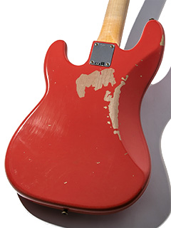 Fender Custom Shop Pino Palladino Signature Precision Bass Relic Fiesta Red over Desert Sand 2020 ボディー裏面 サムネイル
