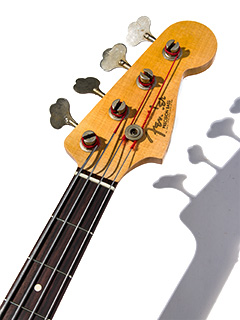 Fender Custom Shop Pino Palladino Signature Precision Bass Relic Fiesta Red over Desert Sand 2020 ヘッド正面 サムネイル