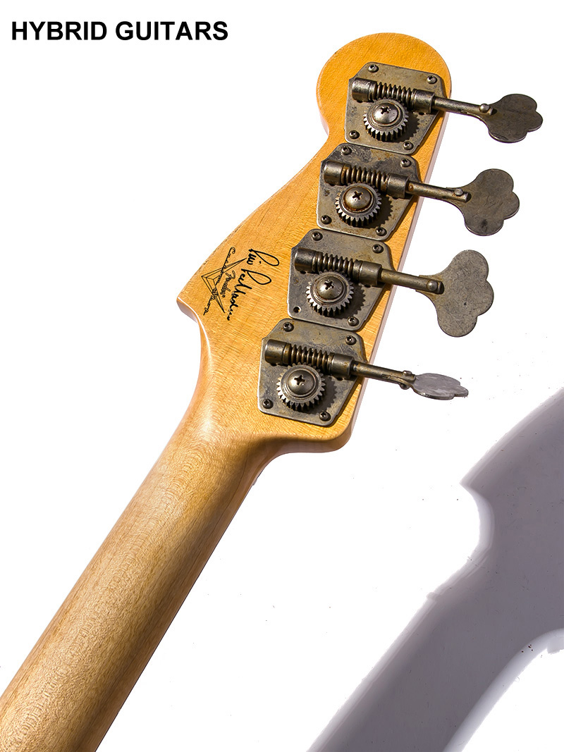Fender Custom Shop Pino Palladino Signature Precision Bass Relic Fiesta Red over Desert Sand 2020 6