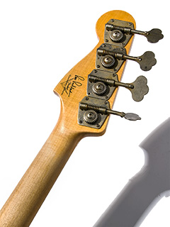 Fender Custom Shop Pino Palladino Signature Precision Bass Relic Fiesta Red over Desert Sand 2020 ヘッド裏面 サムネイル