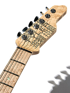 James Tyler Japan LA Studio Classic Birdseye Jim Burst 2020 ヘッド正面 サムネイル