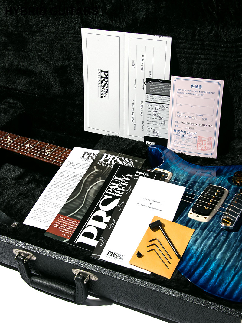 Paul Reed Smith(PRS) Experience Limited Prototype Paulʼs Guitar Faded Blue 2018 13