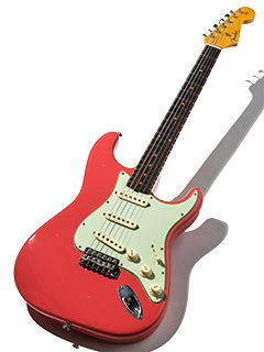 Fender Custom Shop 1962 Stratcaster Journeyman Relic Faded Fiesta Red 2018 全体正面 サムネイル