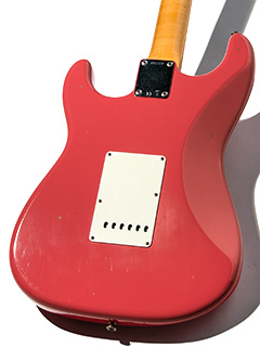 Fender Custom Shop 1962 Stratcaster Journeyman Relic Faded Fiesta Red 2018 ボディー裏面 サムネイル