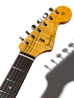 Fender Custom Shop 1962 Stratcaster Journeyman Relic Faded Fiesta Red 2018 ヘッド正面 サムネイル