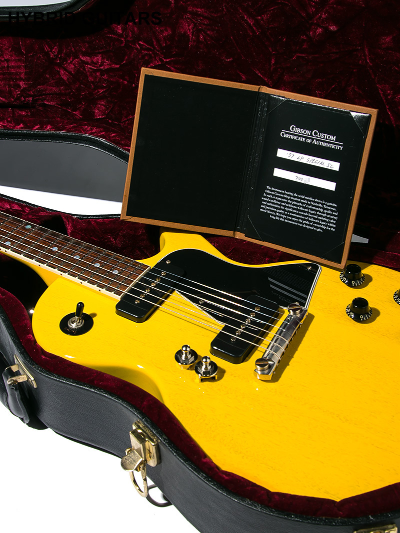 Gibson Custom Shop Japan Limited 1957 Les Paul Special Single Cut Bright TV Yellow 2020 9