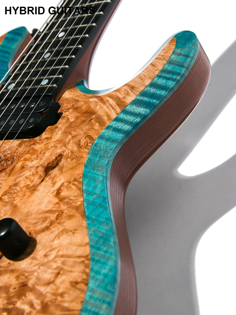 Combat Custom Order 7strings Burl Top 12