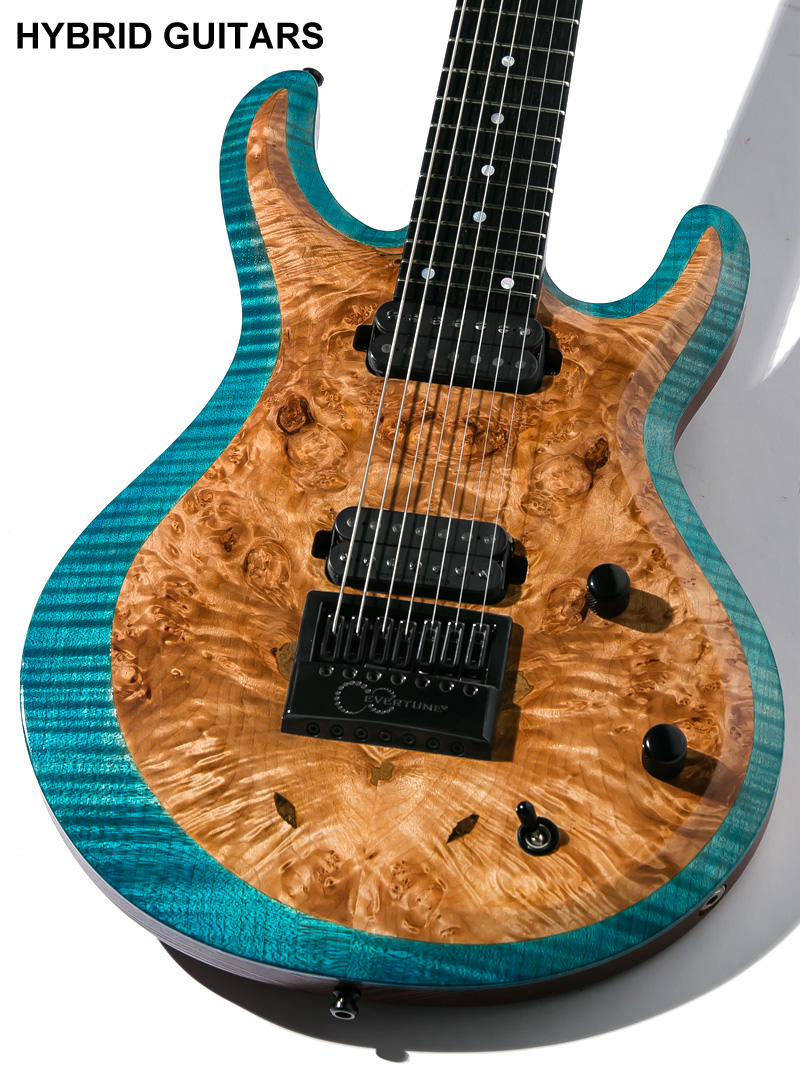 Combat Custom Order 7strings Burl Top 3