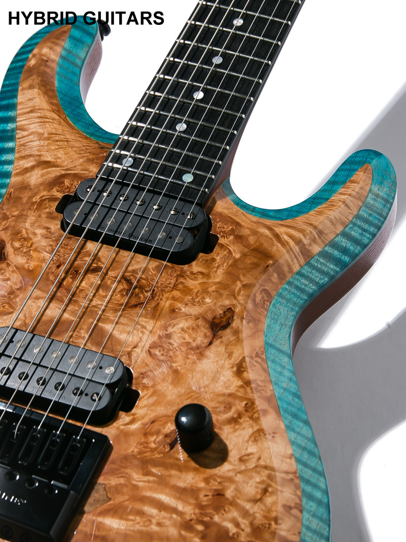 Combat Custom Order 7strings Burl Top 9