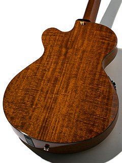 Crews Maniac Sound ES1500C Premium Limited Koa 2019 ボディー裏面 サムネイル