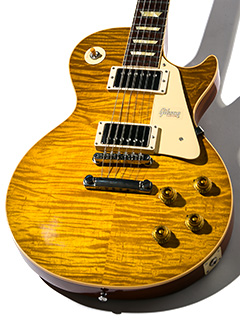 Gibson Custom Shop 60th Anniversary 1959 Les Paul Standard Vintage Gross Green Lemon 2019 ボディー正面 サムネイル