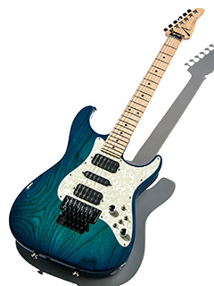 Tom Anderson The Classic Bora to Transparent Blue Burst 2015 全体正面 サムネイル