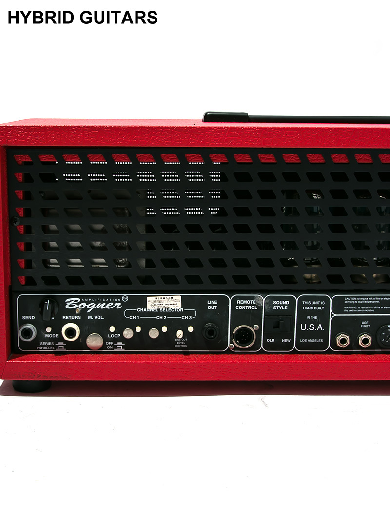 Bogner Ecstasy Classic Head  101B Red 5