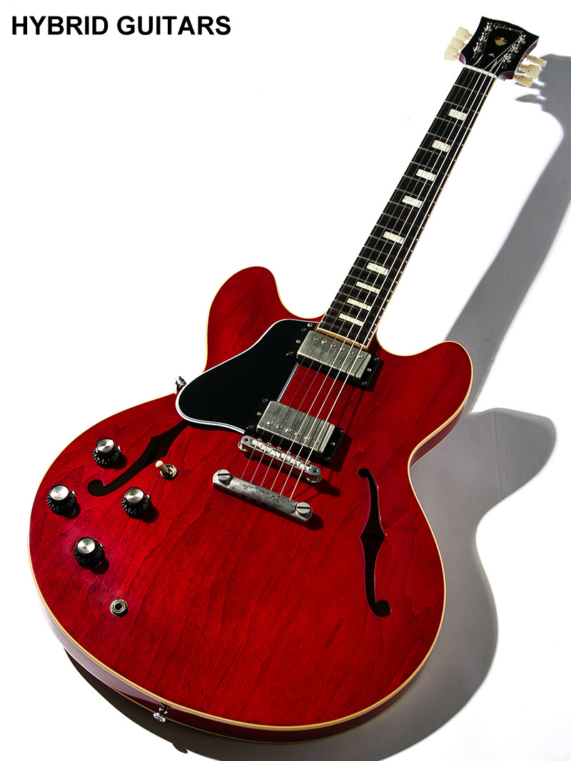 Gibson Memphis 1963 ES-335 TDC VOS Cherry Left Hand 2015 1