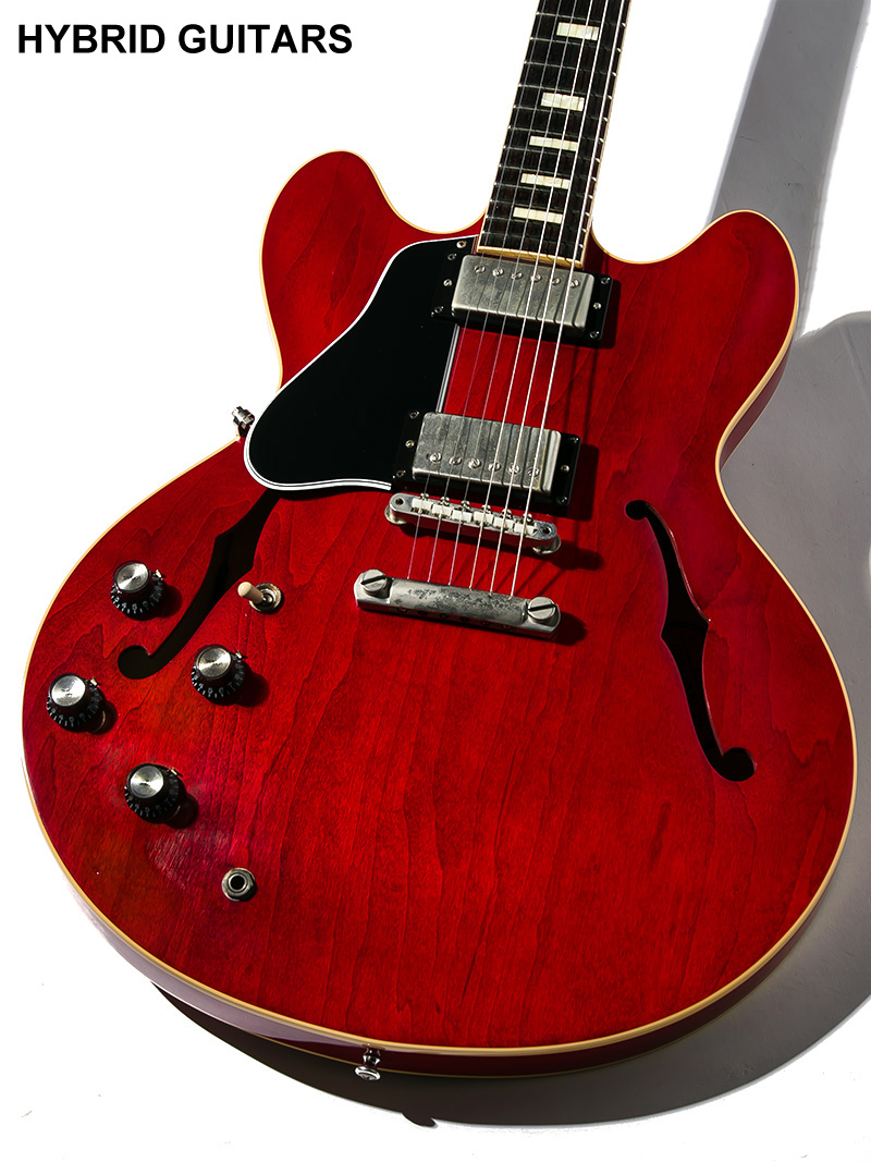 Gibson Memphis 1963 ES-335 TDC VOS Cherry Left Hand 2015 3