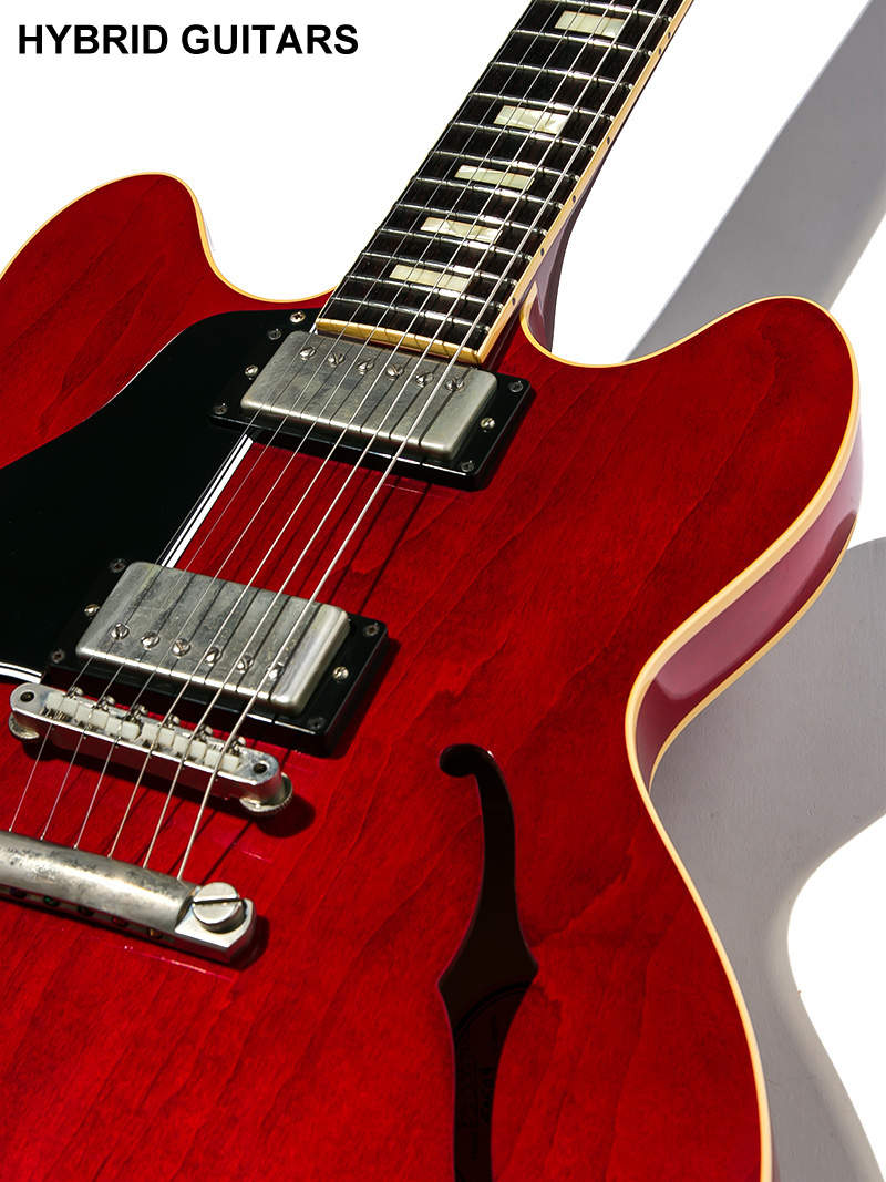 Gibson Memphis 1963 ES-335 TDC VOS Cherry Left Hand 2015 9